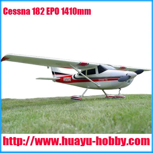 Радиоуправляемый самолет Cessna 182 1410 мм EPO Kit с бесщеточным Мотором R/C