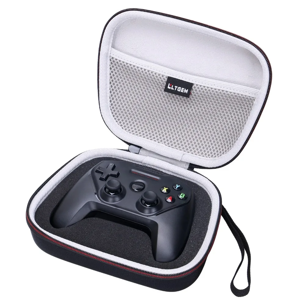 LTGEM إيفا الصلب سفر حقيبة حمل واقية ل SteelSeries نيمبوس اللاسلكية الألعاب تحكم-حقيبة التخزين