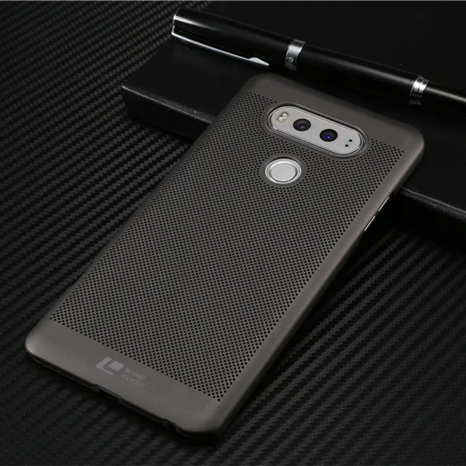 

New ultra thin pc back cover for lg v20 case with Heat dissipation function original phone bag accessories