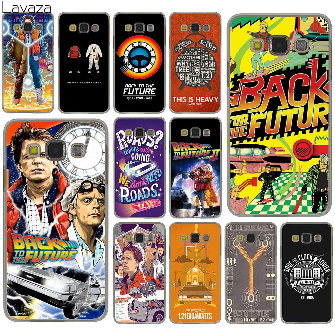 Твердый чехол Lavaza Назад в будущее для Samsung Galaxy S20 Ultra S10 Lite S10E S6 S7 Edge S8 S9 Plus A51 A71 A81 A91 |
