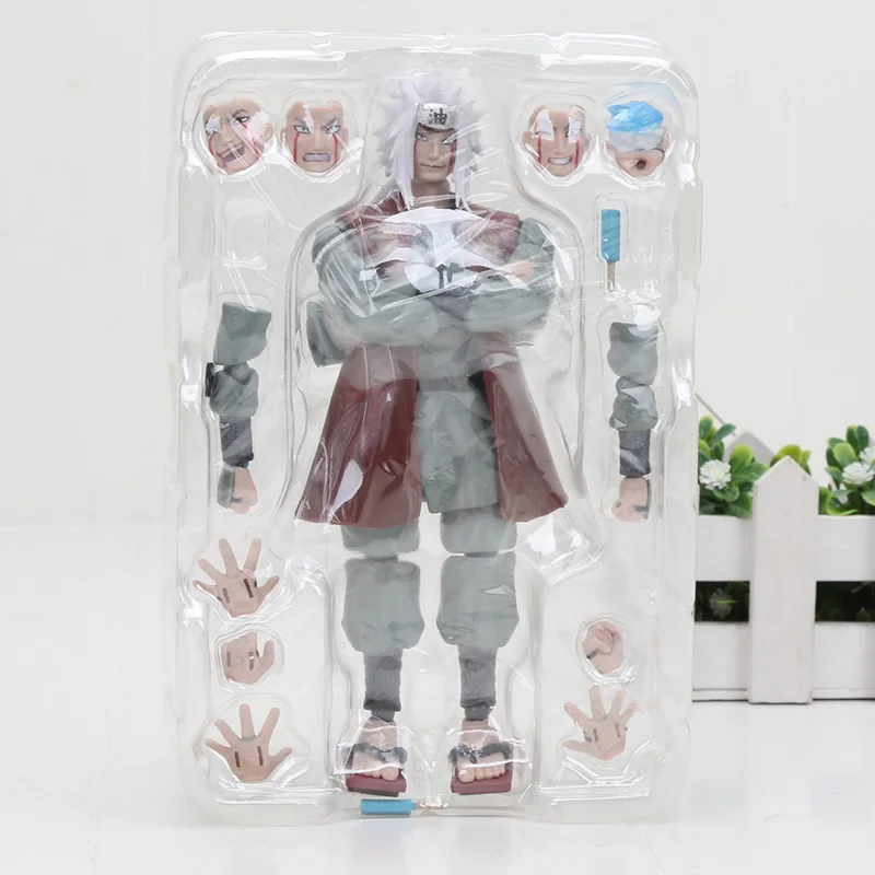 15 см пластиковая фигурка героя Наруто Susuke Статуэтка Наруто Узумаки шалфей намикадзэ Минато Коллекционная модель куклы игрушки наруто - Цвет: Jiraiya box