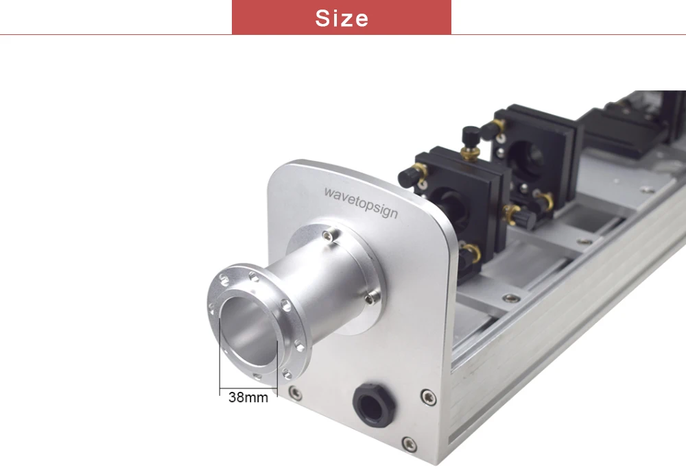 YAG лазерный станок лазерный путь включает держатель зеркала 20x5 мм 2 шт.+ Q-switch держатель 1 шт.+ красный луч светильник 12x36 мм 1 шт