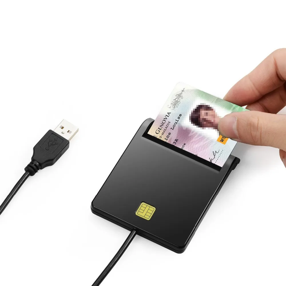 Zoweetek 12026 1 USB считыватель смарт карт writerPC/SC EMV ISO7816|card reader|usb smart card readersmart reader |