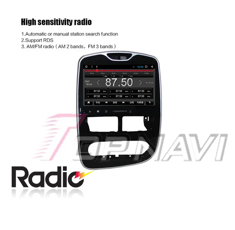TV Box Android 7.1 Octa Core For Renault Cilo 2010