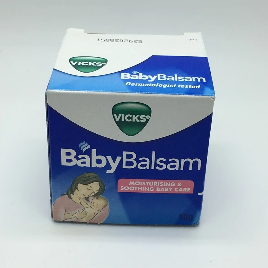 Vicks Baby Balsam Moisturising Soothing Baby Care Essential Oils For Comfort Ointment Cream Helps Gently Calm Soothe Relax 50g Baby Care Baby Babybaby Essentials Aliexpress