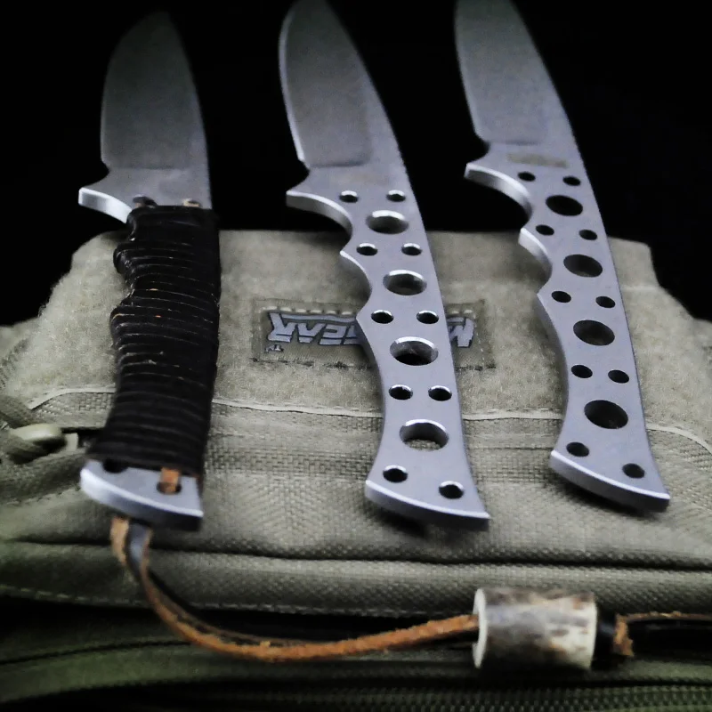 Фиксированный нож PSRK SHARK 59HRC 12C27 походный инструмент для выживания тактический