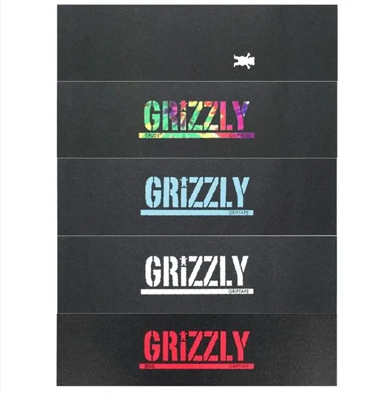 USA Brand Grizzly Lastest Grizzly design skateboard deck Griptape