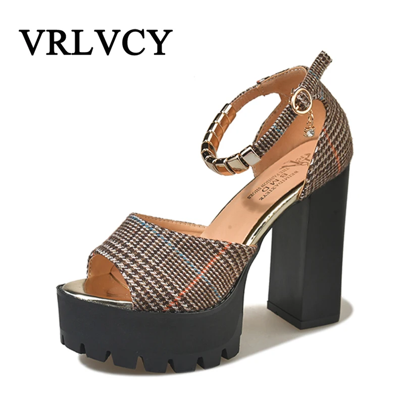 

2018 Women's Sandals Summer Casual Thick Pumps Women's Sandals Platform Wedge Gladiator Sandals