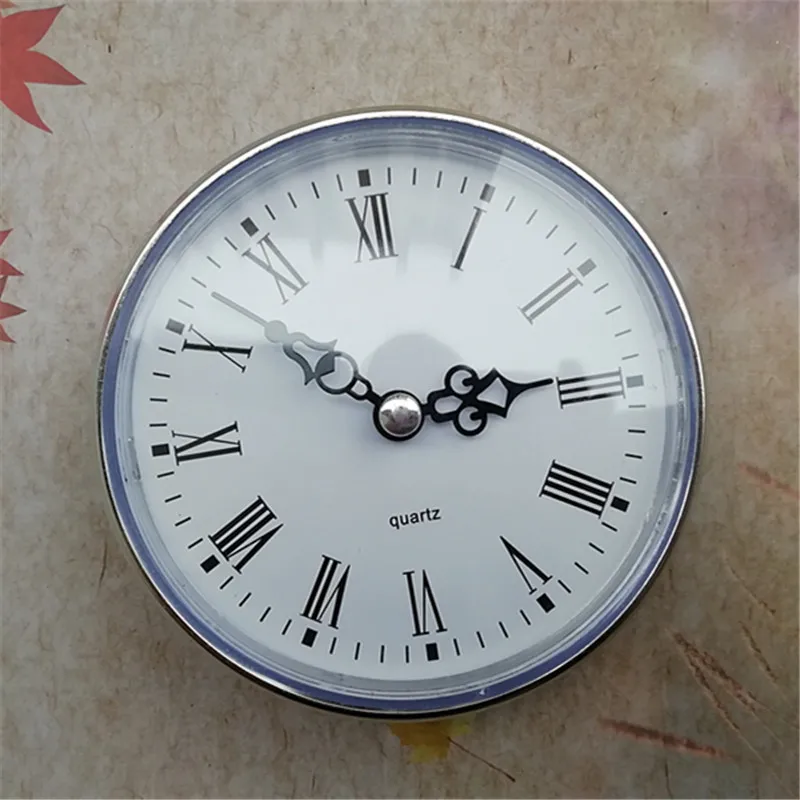 

Wholesale 5PCS 110MM SILVERY Insert Clock Built - in Clock DIY Quartz Clock Accessories
