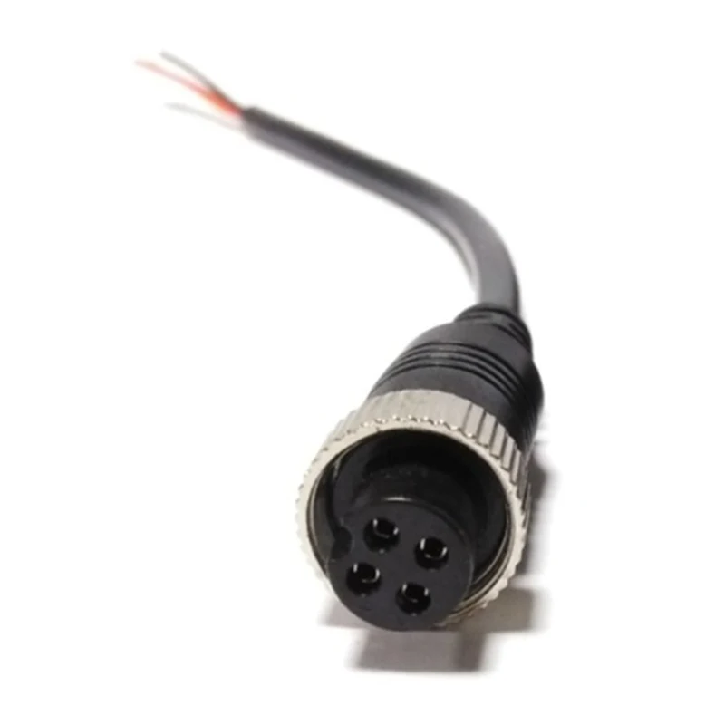 Aviation head extension line 4Pin car aviation female head line,one package include 4pcs cable