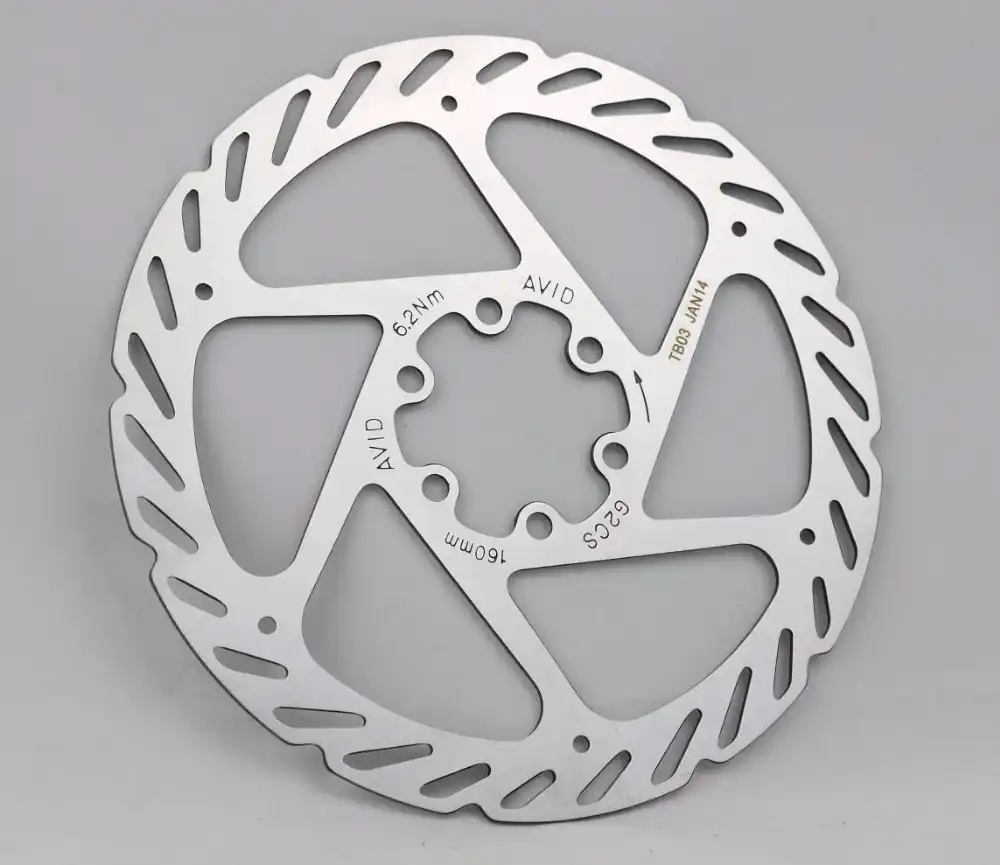 AVID Roundagon BB5 BB7 MTB Bike Disc Brake Mechanical Rotor 185mm w//6-Bolts 7/"