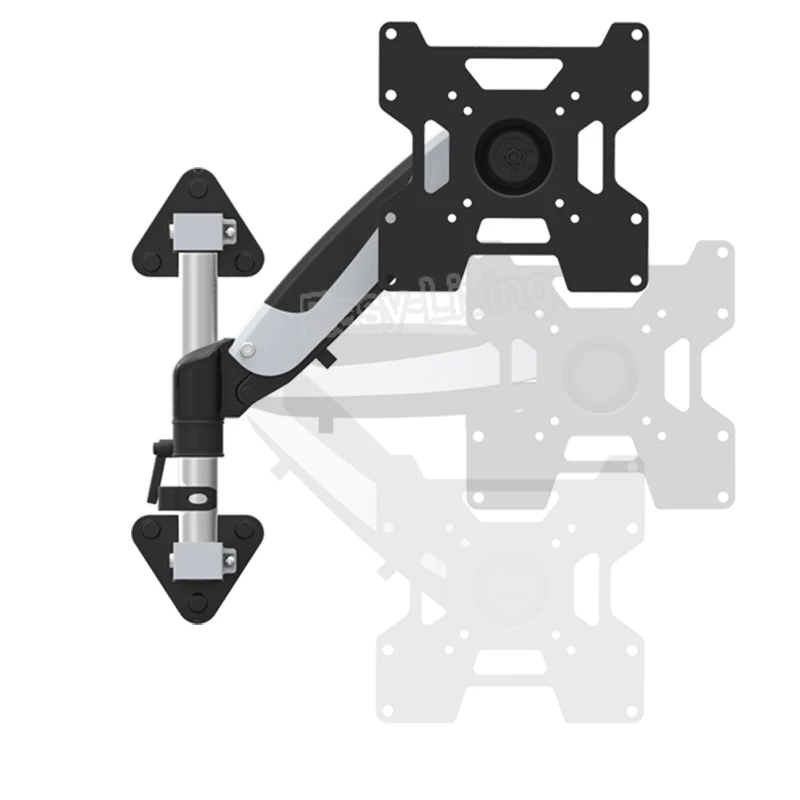3"-55" сверхмощный газовый пружинный гибкий настенный кронштейн для телевизора с полным движением ЖК-СВЕТОДИОДНЫЙ монитор с креплением на руку с загрузкой 9-20 кг
