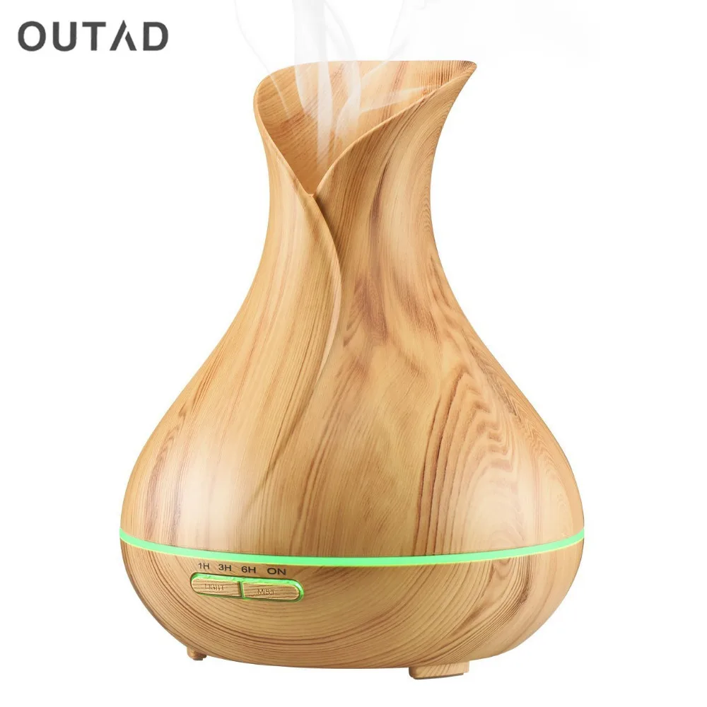 

400ML aromatherapy electric diffuser led aroma diffusers essential oil diffuser air humidifier 7 led lights 12v difusor de aroma