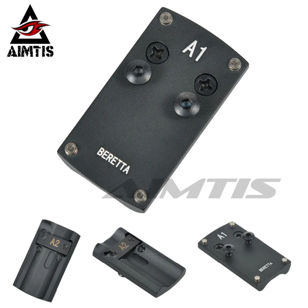 Оптика Beretta 92 Glock 17 19 22 1911 крепление для прицела пистолетного рефлекса пластина