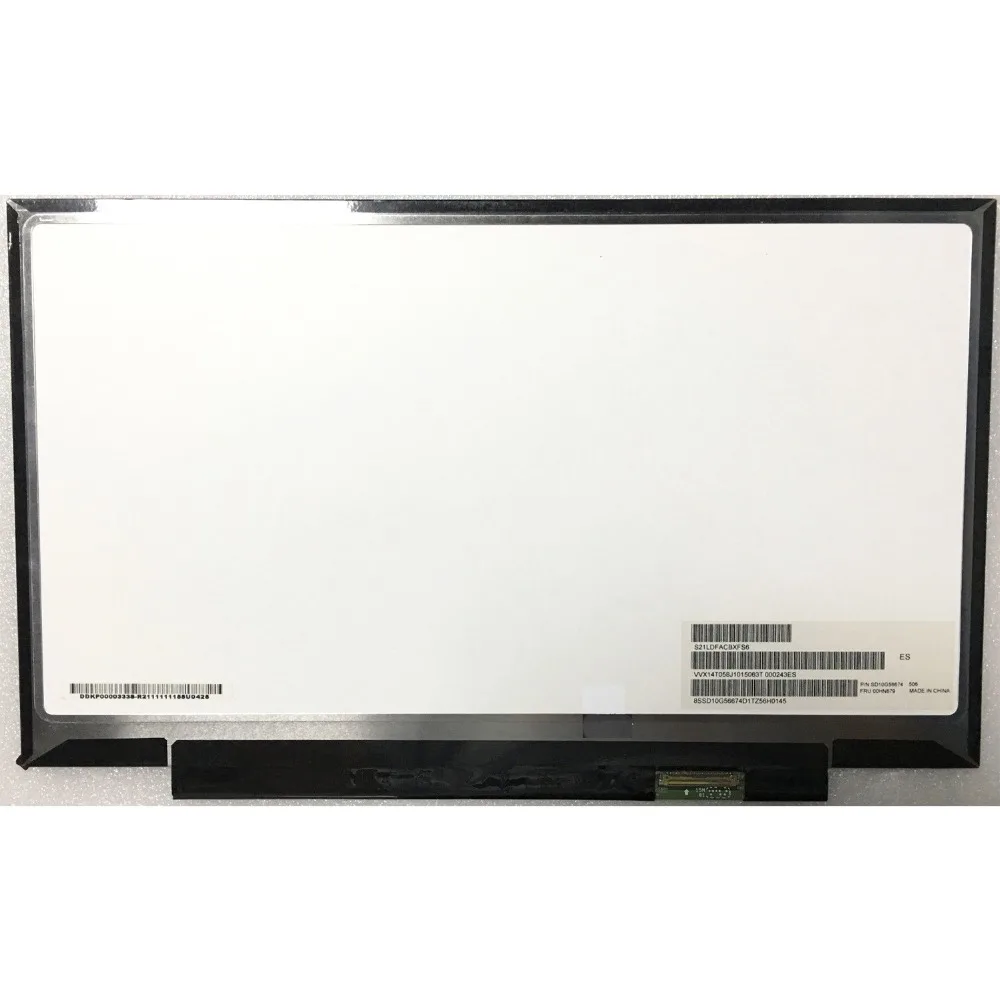 14 0 &quotМатрица ноутбука светодиодный ЖК-экран VVX14T058J10 WQHD 2560x1440 P/N SD10G56674 FRU: 00HN879