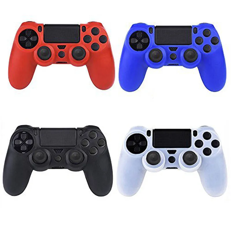 

Silicone Rubber Skin Case Gel Protective Cover for Playstation4 For PS4 Controller Free Shipping