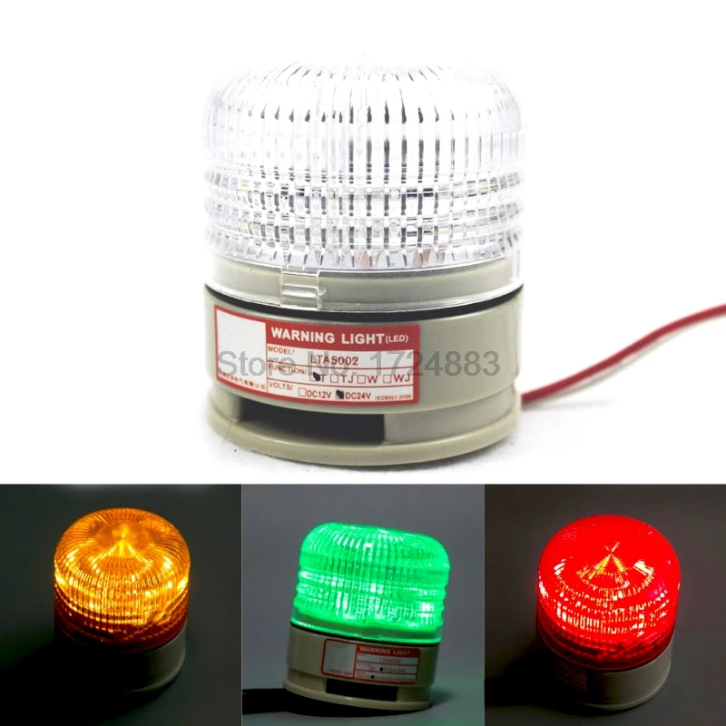 Three colour Strobe Signal Warning light LTA5002 12V 24V Indicator