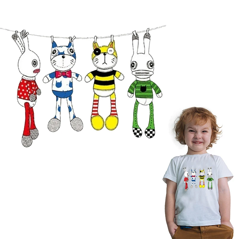 

Cute cartoon Appliques Wholesale Patches Heat Transfer Iron On Patch A-level Washable Clothes Stickers Easy By Household Irons