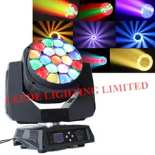 8 шт./партия) 19x15 Вт 4N1 светодиодный светильник размытого света с увеличением движущейся головки светодиодный эффект мытья головы звуковое профессиональное сценическое освещение