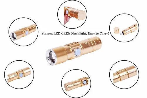Lanternas e Lanternas 2017 usb handy poderoso lanterna Modelo de Contas Led : Other