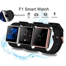 Bluetooth Smart Watch F1 Sport Wasserdichte Montre Armbanduhr Smartwatch Sync Anruf SMS Pedometer Kamera Spielen Für Smartphone