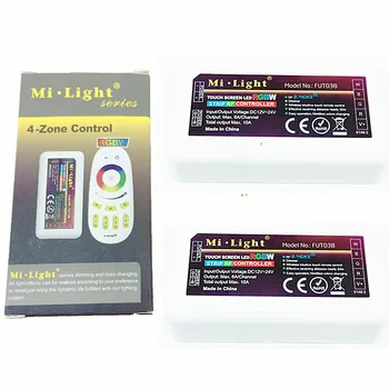

milight 2.4G wireless 4 Zone wifi RF Dimmable led strip dimmer remote Controller for 5050 3528 3014 RGBW RGB RGBWW strip light