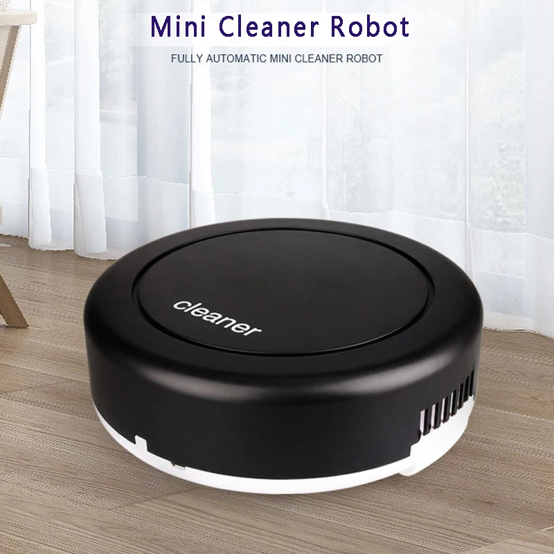 Mini Round House Ground Cleaning Machine Home Floor Mopping Robot