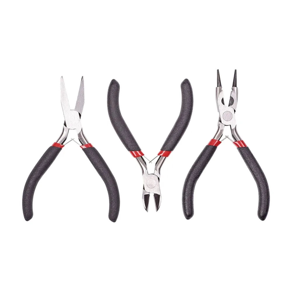 Инструмент для изготовления ювелирных изделий черный цвет|round nose pliers|jewelry tool setdiy