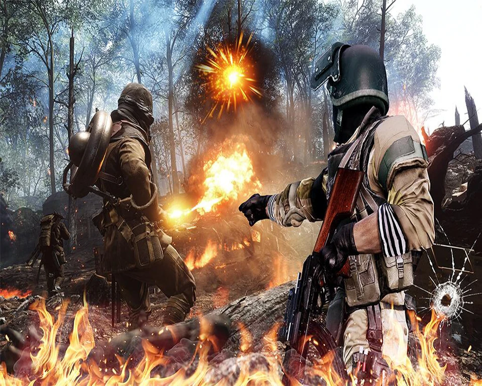 Ozel Duvar Kagidi 3d Modern Savas Komando Savas Oyunu Arka Plan Duvar Kumas Ve Tekstil Duvar Kaplamalari Aliexpress