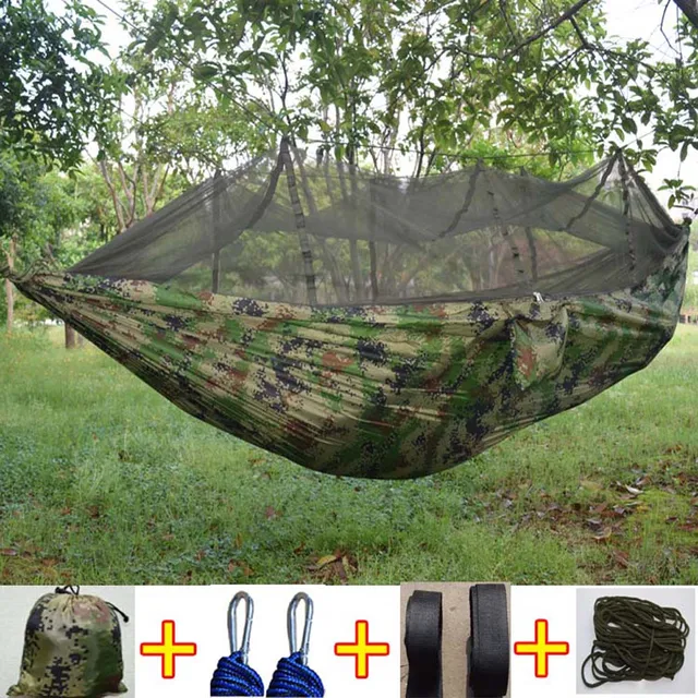 double parachute mosquito net