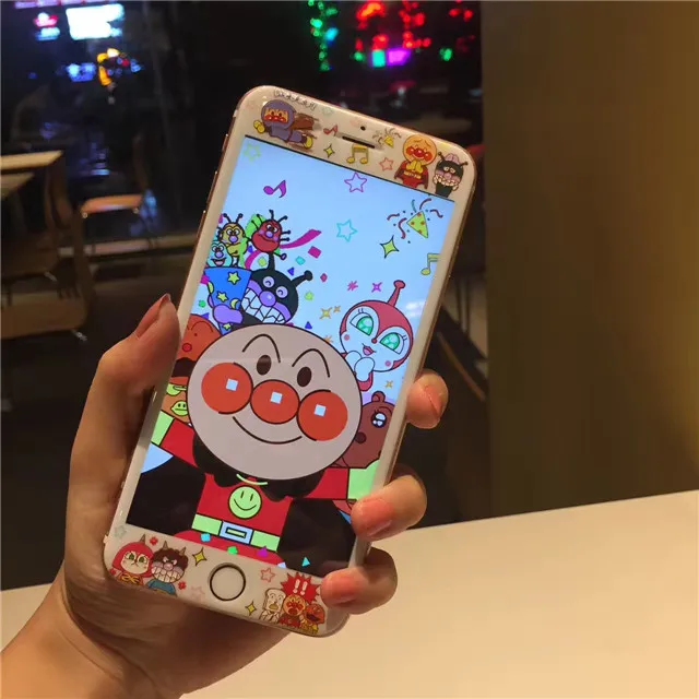 Защитная пленка для экрана Gudetama Anpanman из закаленного стекла для iphone 6 6s 7 8 Plus