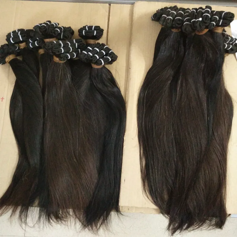 50PCS hair factory wholesale hair 7A unprocessed Brazilian virgin