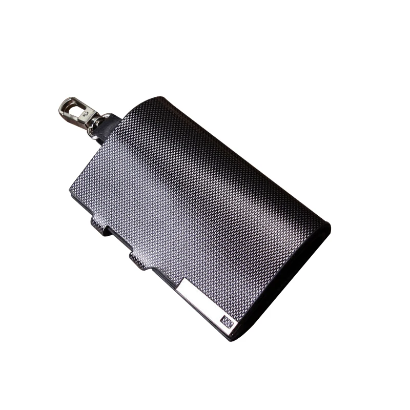 

Genuine Leather key wallet Housekeeper Women Men Key Purse Bag Holder Unisex Car key Chain Organizer Bag Men's Housekeeper Keys