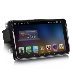 9 "Android 7,1 Автомобильный плеер радио DAB + DVD для VW Passat мужские поло EOS Touran Sharan Altea сиденье gps RDS