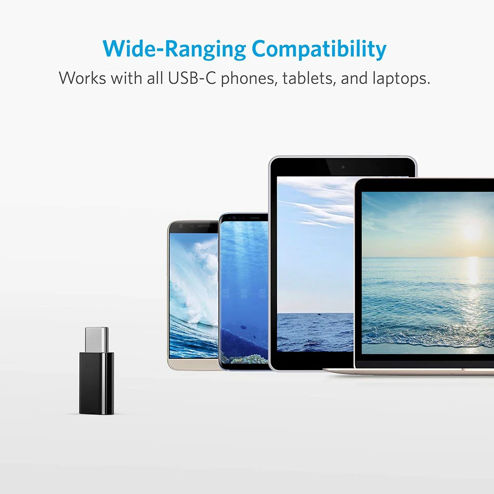 Ascromy 100PCS USB Type C Adapter Micro USB to USB-C Data Sync Charger Cable Connector For Huawei P20 P30 Pro samsung s9 s9 s10 (7)