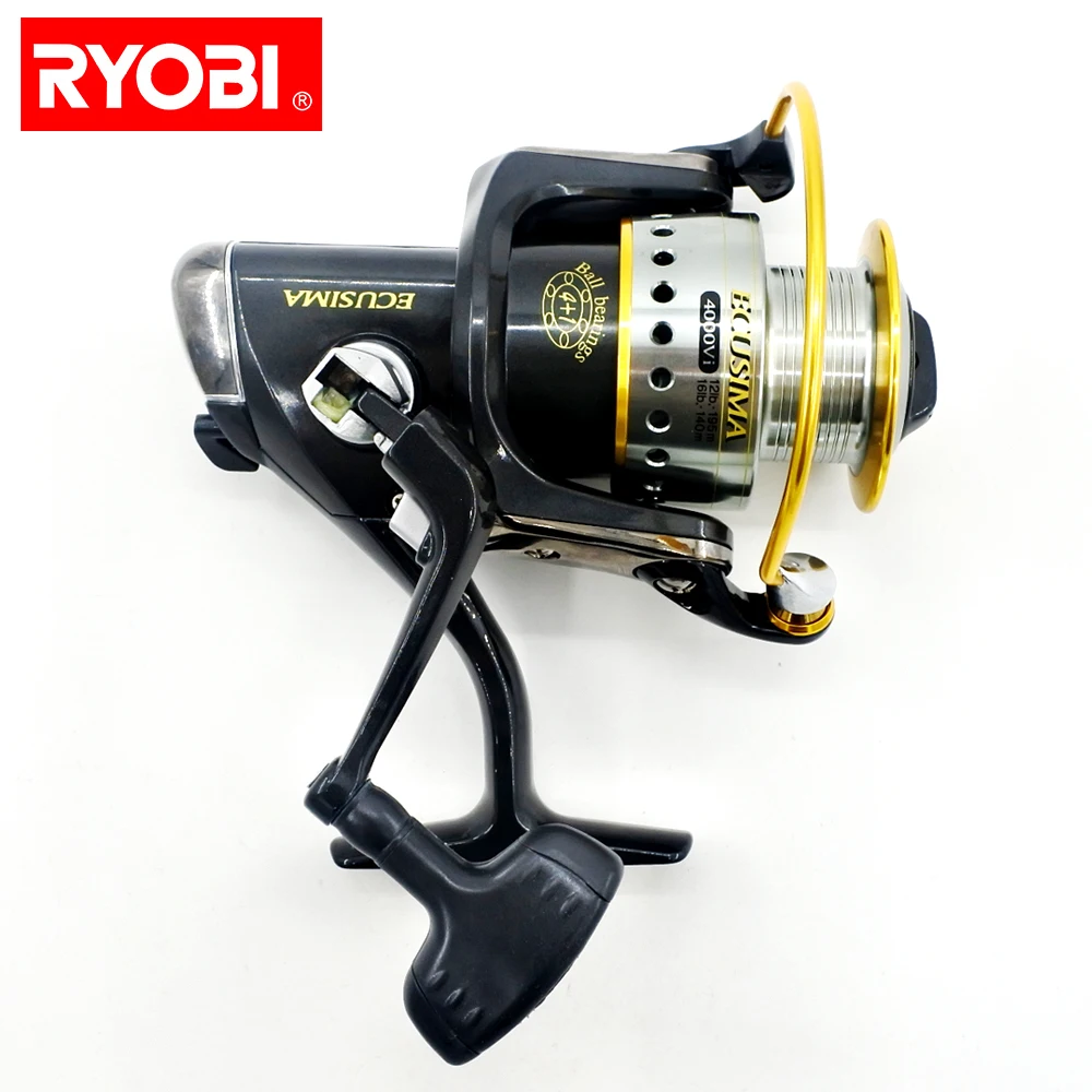 RYOBI ECUSIMA 100% оригинал Япония спиннинговая Рыболовная катушка 4 + 1BB 5 1: 1 Троллинг