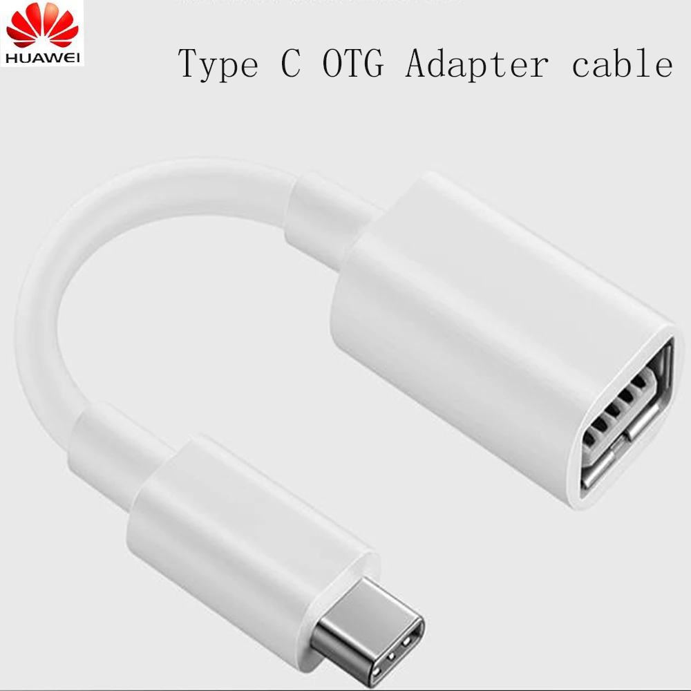 

Original Huawei Pen Drive/U DISk/Mouse/Gamepad p20 Pro Type C To Usb OTG Cable Adapter For p20 lite p9 p10 Mate 9 10 20 Honor 10