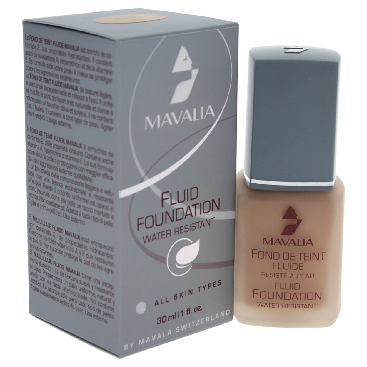 Fluid Foundation - # 06 Ivoire by Mavala for Women - 1 oz Foundation