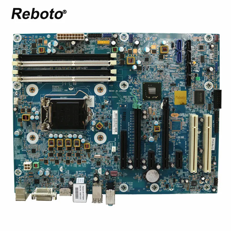 

Reboto For HP Z210 WorkStation Desktop Motherboard 615943-001 614491-002 LAG1155 DDR3 MainBoard 100% Tested Fast Ship