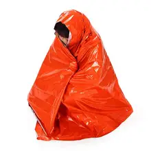 AOTU Открытый Кемпинг Туризм спасательное согревающее одеяло водонепроницаемость для спасения при аварийной ситуации одеяло 210*130 см 424