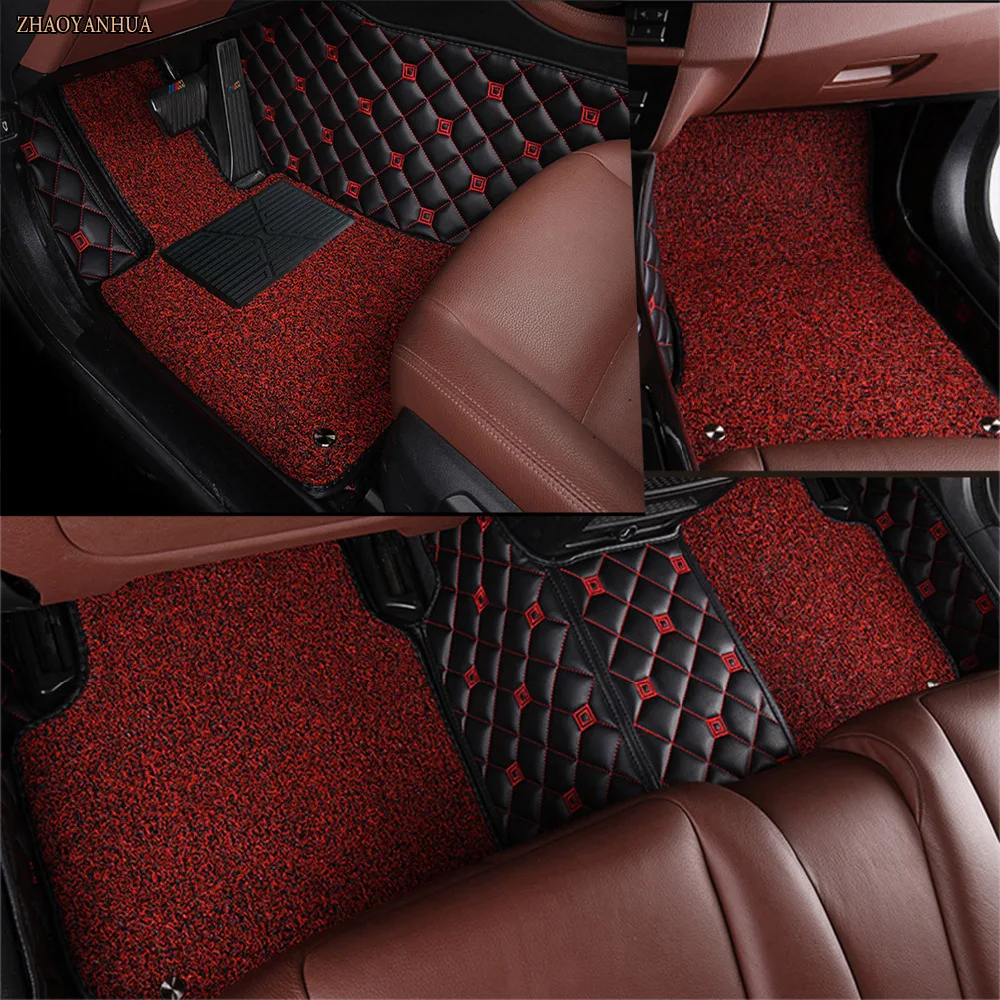 ZHAOYANHUA car floor mats for Kia Sportage Cerato Forte K3 Rio K2 full