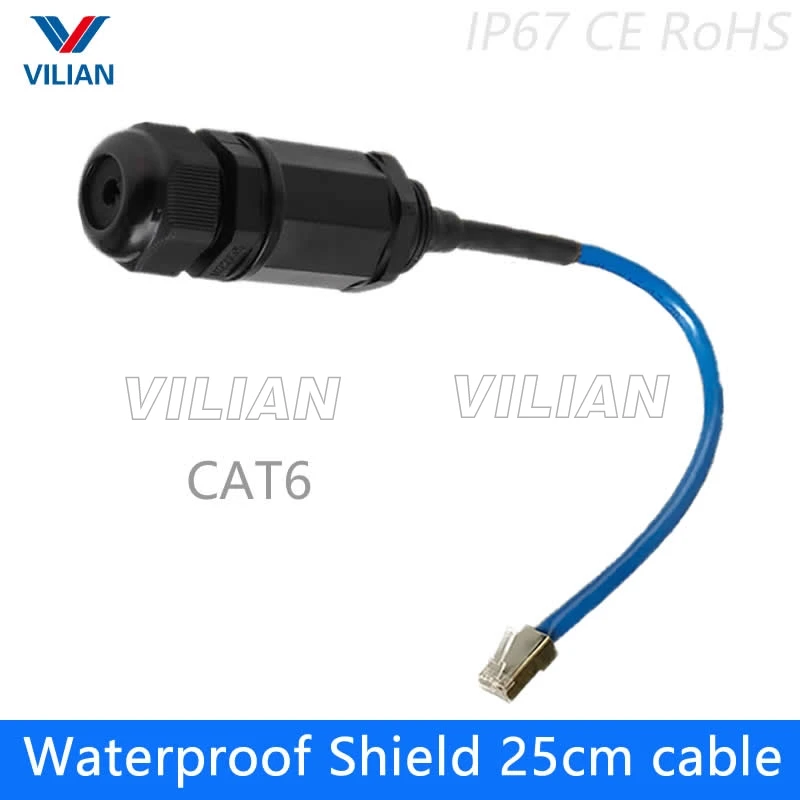 1 шт. водонепроницаемый разъем RJ45 M16 интерфейс Ethernet M20 сетевой адаптер LAN M22 CAT5E CAT6 M25