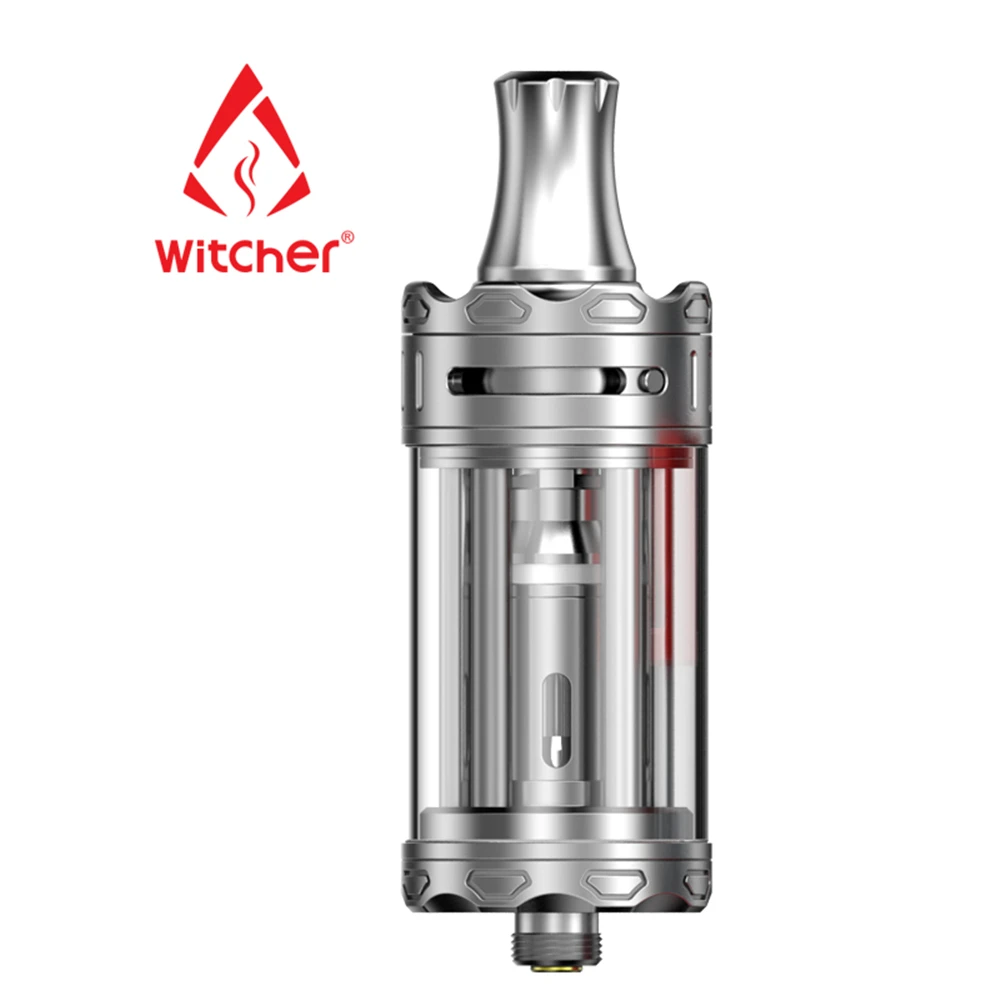 

Witcher Electronic Cigarette Atomizer Adjustable Airflow 5.5ml Top Filling Huge Vapor Tank For Temperature Control Box Mod Vape