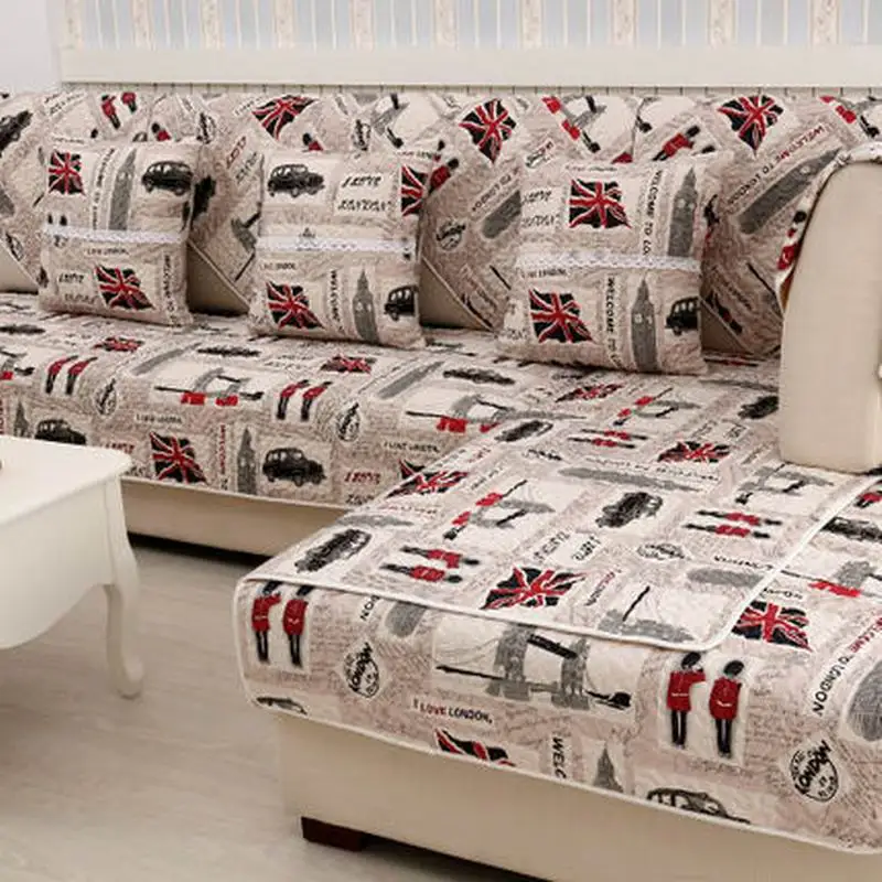 Sofa cushion Cotton cloth cushion Four seasons Custom modern Simple