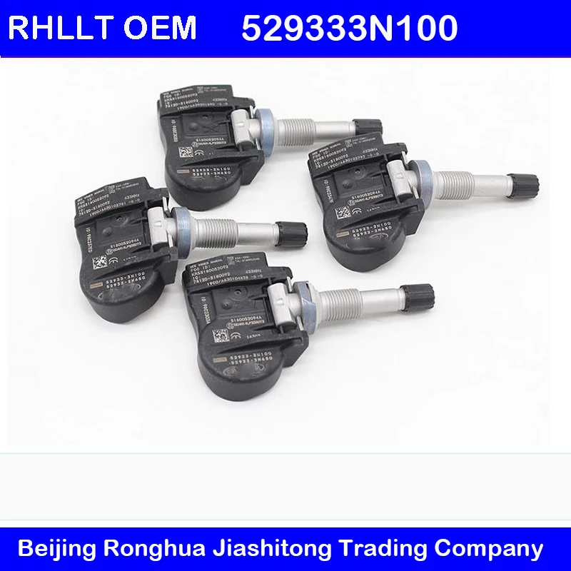 Новый оригинальный датчик давления в шинах для Hyundai/Kia TPMS 529333N100 529332M650 Santa fe 2010