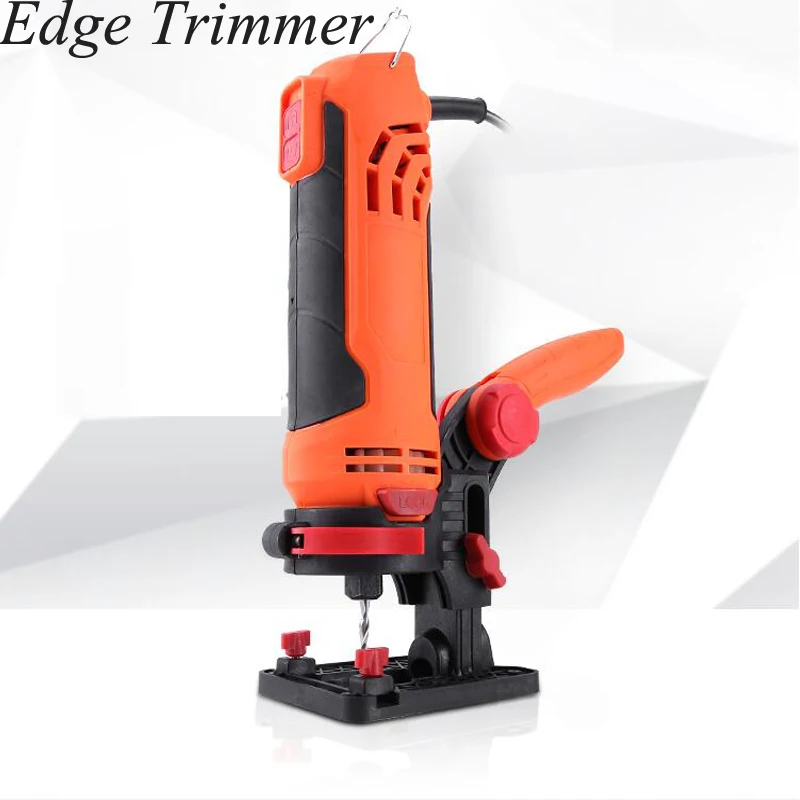 Handheld Woodworking Trimming Machine Eectric Power Tool DIY Renovator Edge Banding Machine Slot Forming Carving Trimmer MK-650D
