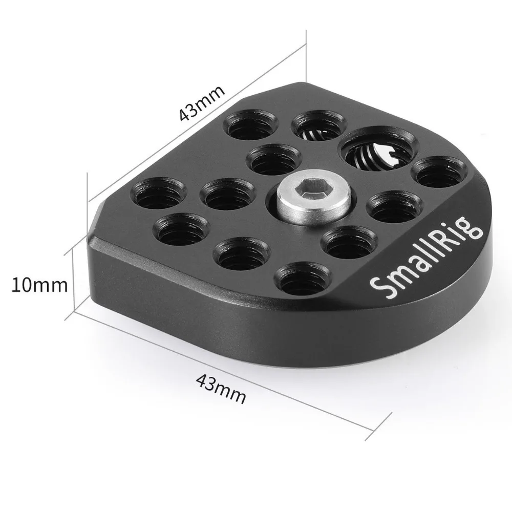 Монтажная пластина SmallRig для Zhiyun Weebill LAB Gimbal с резьбовыми отверстиями микрофона