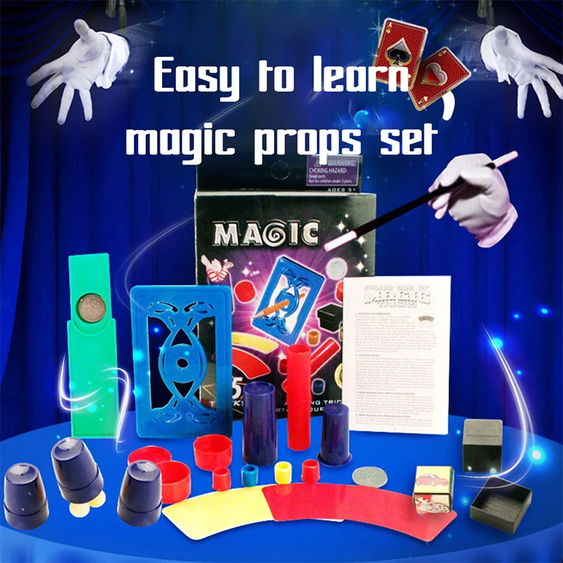 

Get Started Quickly Gift Sets Trick Gone Close Shot Magic Magic Prop Magic Toys Amazing Show Magic Gifts Cool Magical Cups Joke
