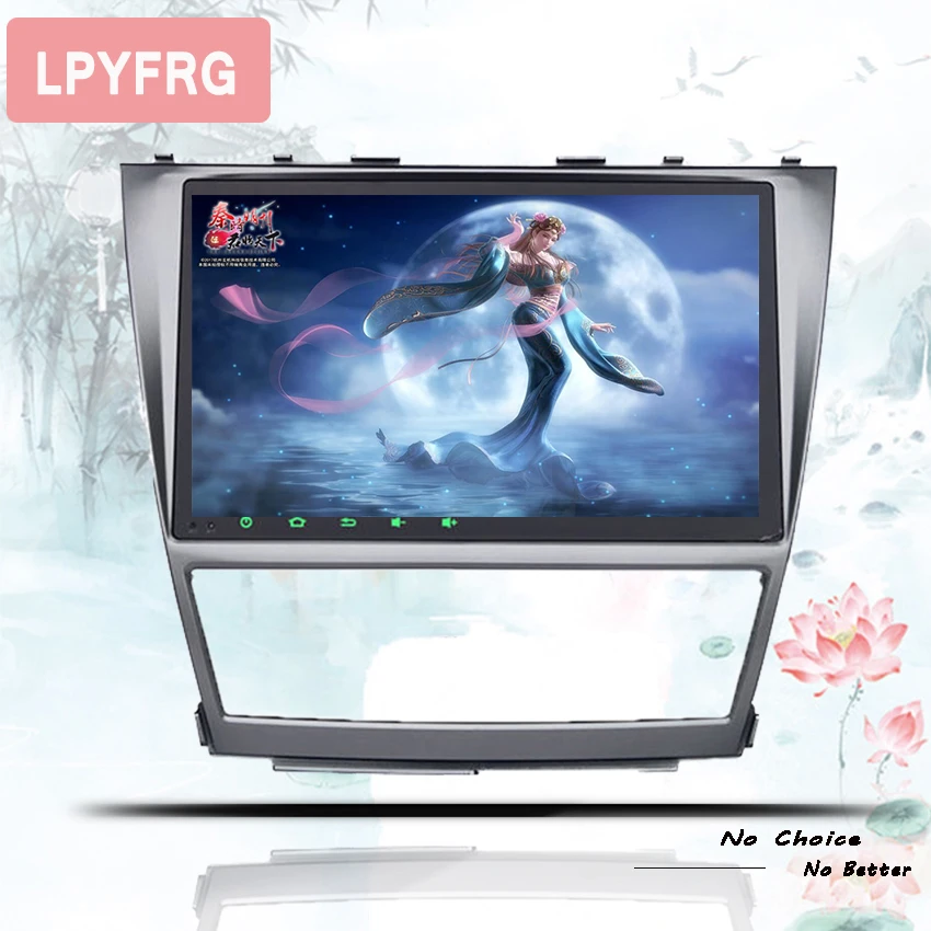 Автомобильный DVD-плеер с GPS 10 2 дюйма 1024*600 android 0 для Toyota Camry 2007-2011 навигация радио