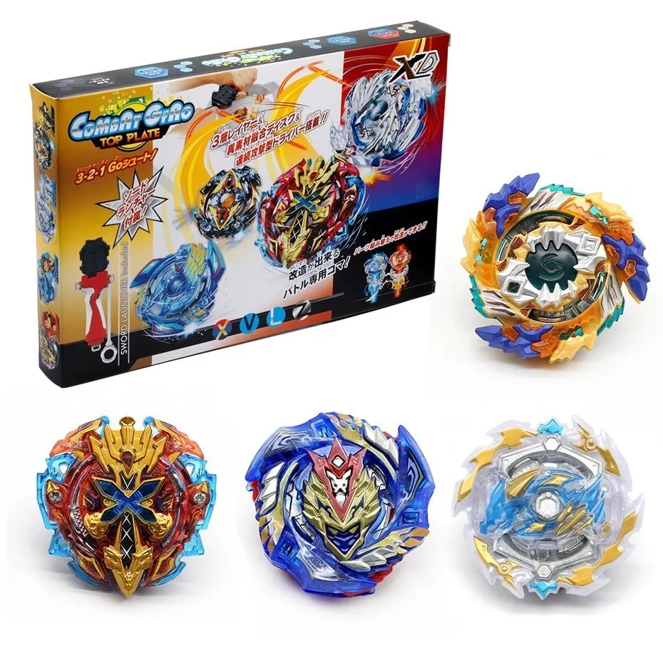 

TAKARA TOMY Beyblade Burst Set Toys Beyblades Arena Bayblade Metal Fusion 4D with Launcher Spinning Top Toys Boy Box 2019 New